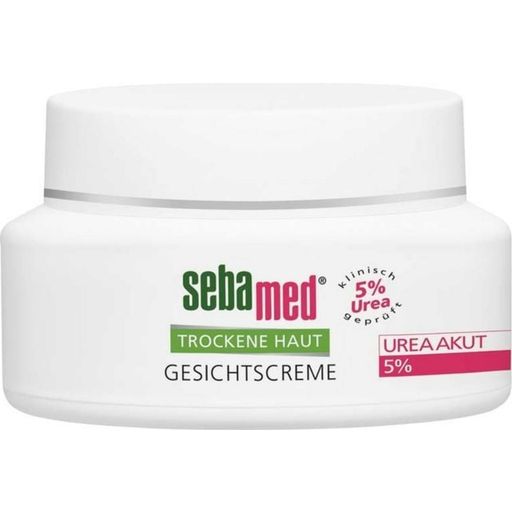 Sebamed Crema Viso per Pelli Secche, Urea al 5% - 50 ml