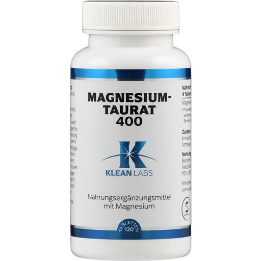 KLEAN LABS Magnesium Taurate 400 - 120 tablets