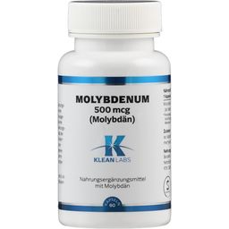 KLEAN LABS Molybdenum 500 mcg (molybdenum) - 60 veg. capsules