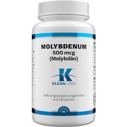 KLEAN LABS Molybdenum 500 mcg (molibden) - 60 veg. kaps.