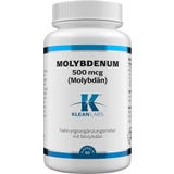 KLEAN LABS Molybdenum 500 mcg (molibd&eacute;n)