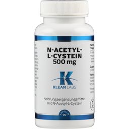 KLEAN LABS N-ацетил-L-цистеин 500 мг