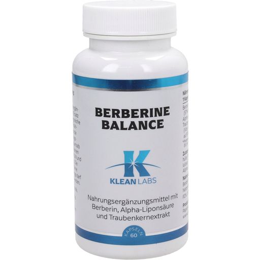KLEAN LABS Berberine Balance - 60 veg. kaps.