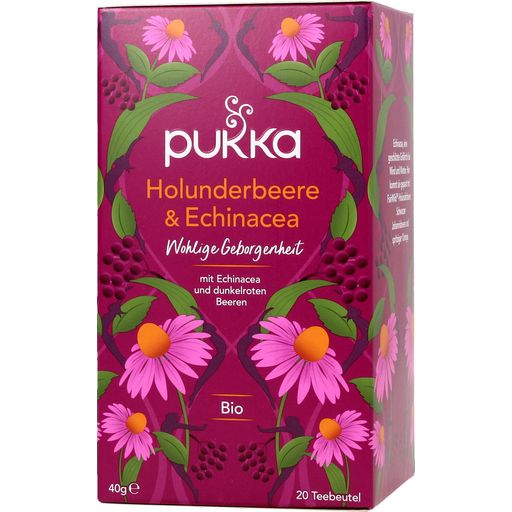 Pukka Elderberry & Echinacea Organic Fruit Tea - 20 sztuk
