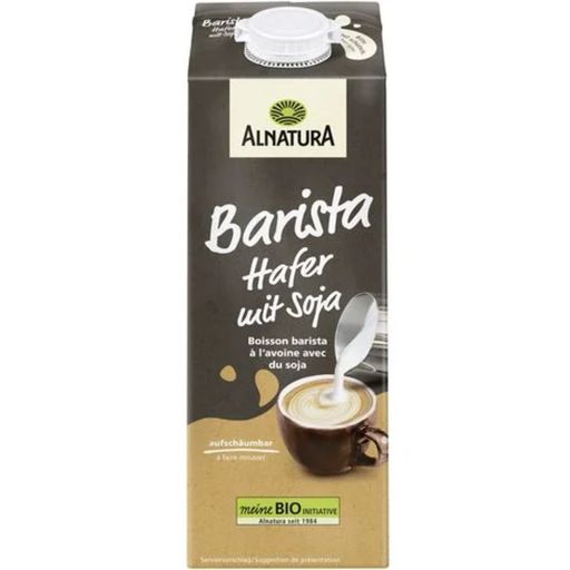 Alnatura Organic Oat Drink Barista with Soy - 1 l
