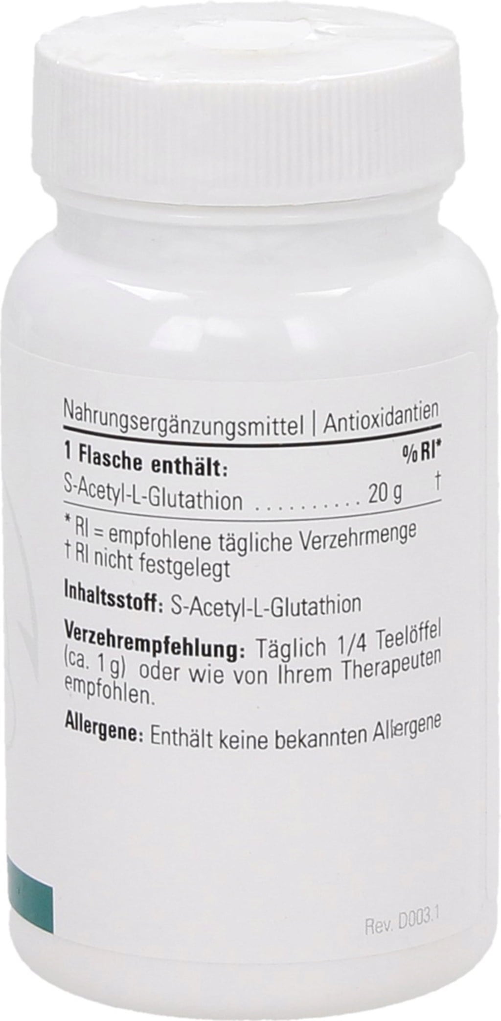Vitaplex Acetyl Glutathione Powder - 20 g