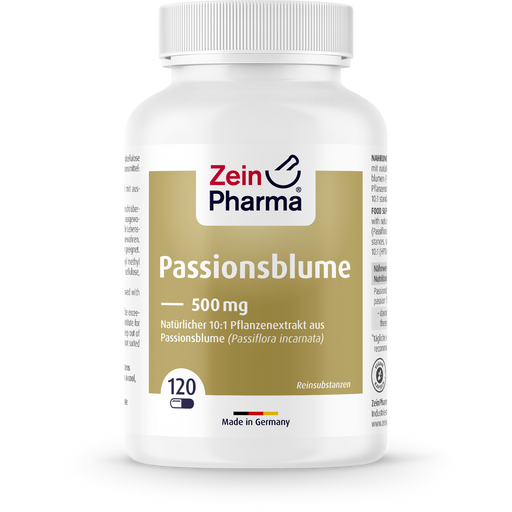ZeinPharma Пасифлора 500 mg - 120 капсули