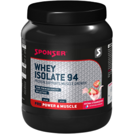 Sponser Sport Food Whey Isolate 94 425g Dose - Strawberry