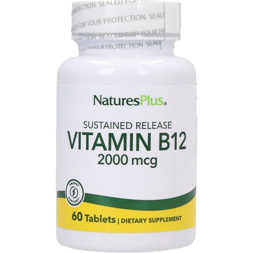 Nature's Plus Vitamin B12 2000 mcg S/R - 60 Tabletten