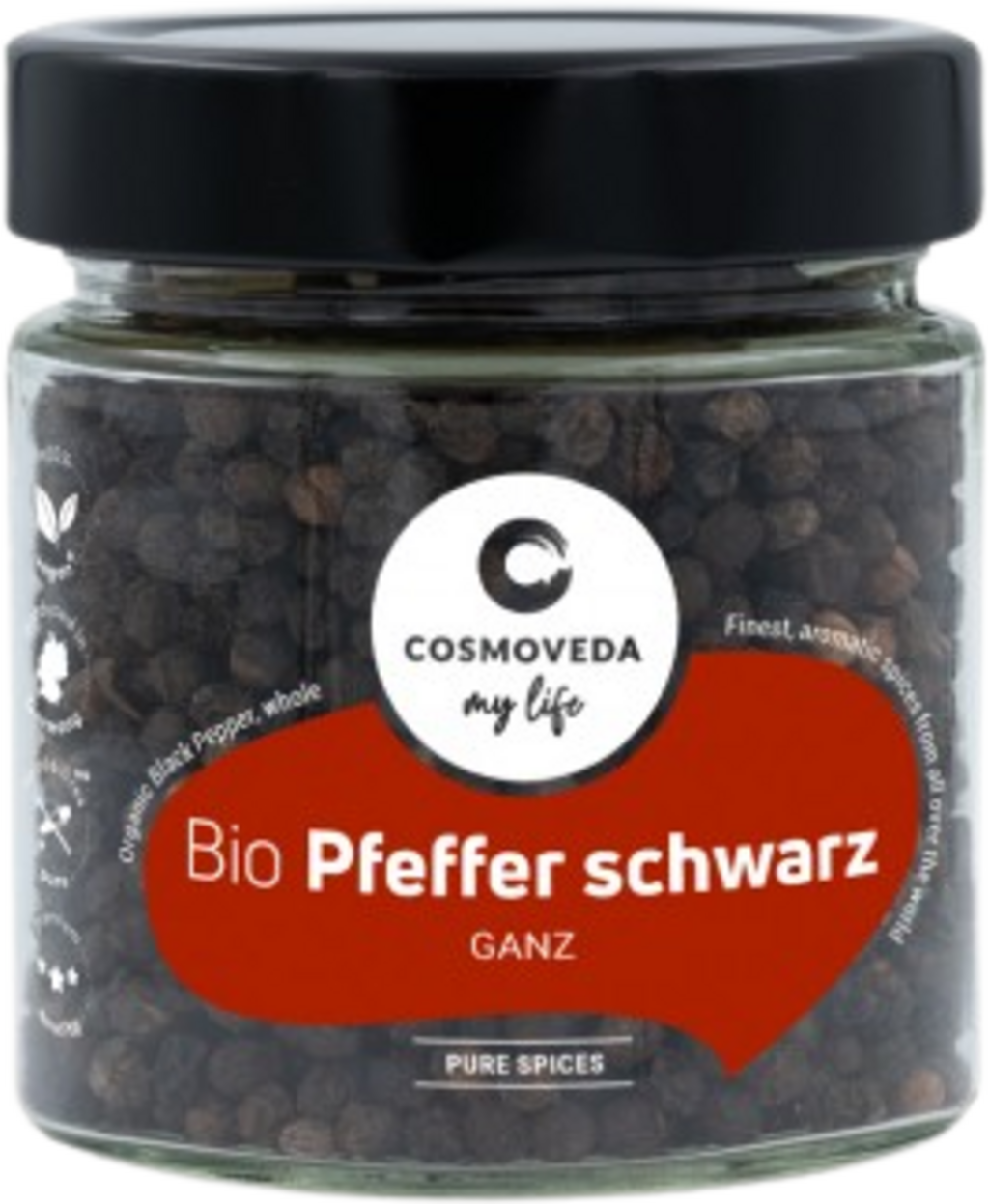 Cosmoveda BIO Fekete bors egész