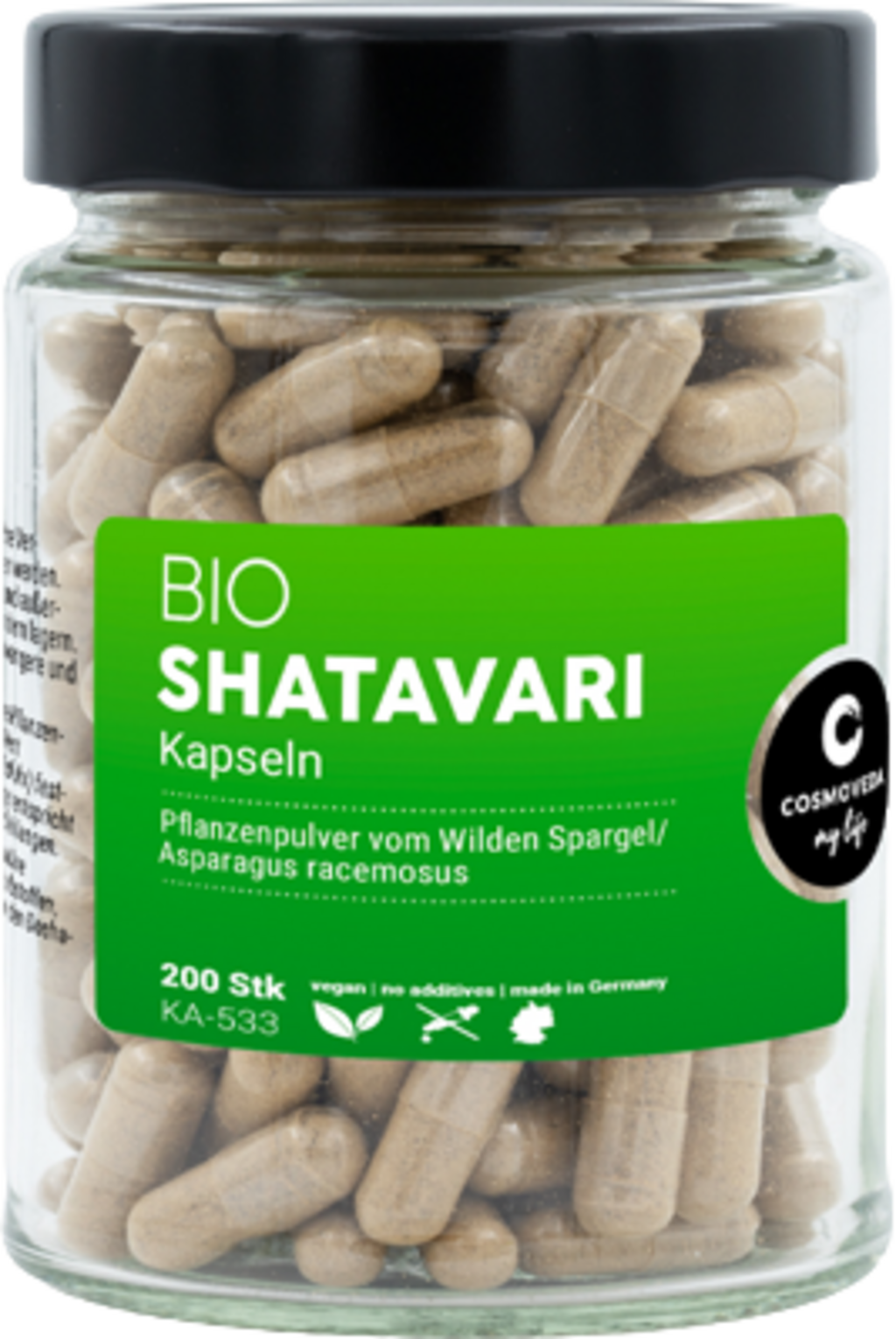 Cosmoveda Shatavari kapszula – Bio - 200 kapszula