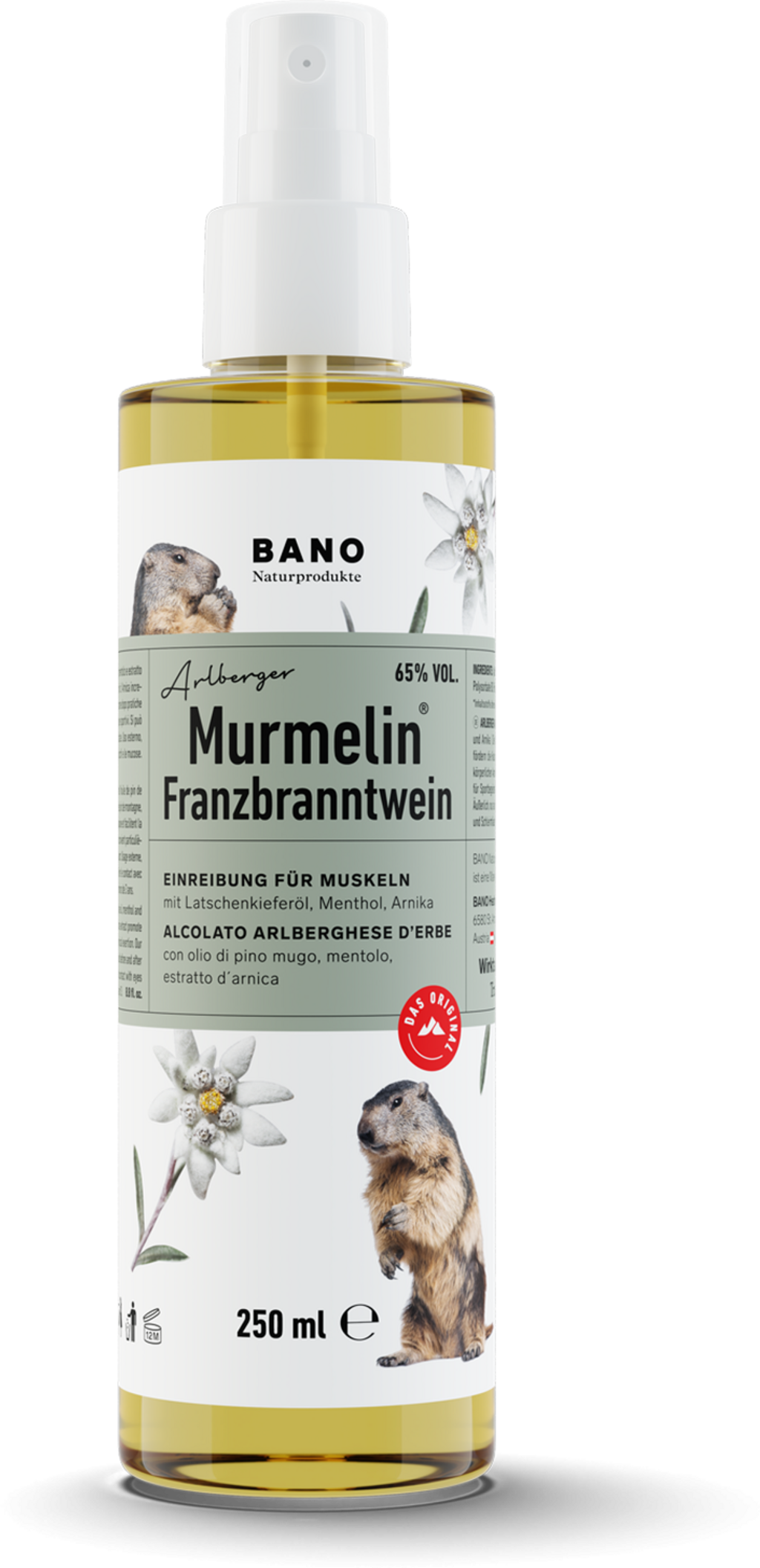 BANO Tiroler Marmot Franzbranntwein