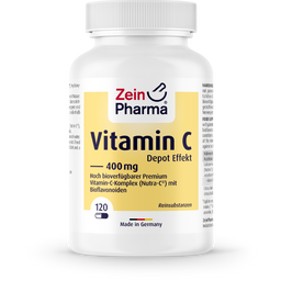 ZeinPharma Vitamin C Depot Effect 400 mg - 120 capsules