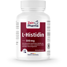 ZeinPharma L-Histidine 500 mg Capsules - 60 capsules