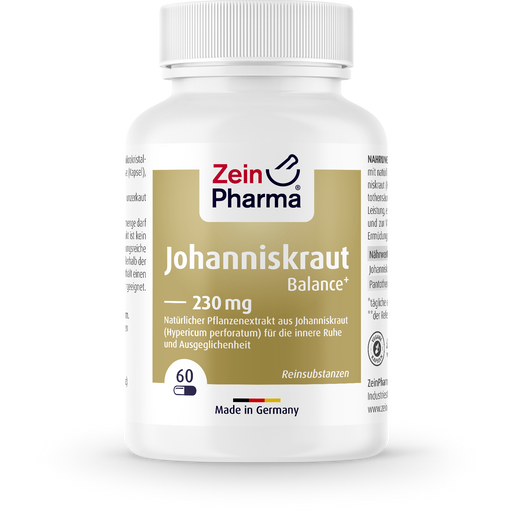 ZeinPharma Hierba de San Juan Balance+ 230 mg - 60 cápsulas