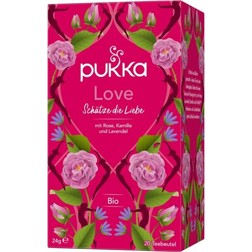 Pukka Love Organic Herbal Tea - 20 piezas