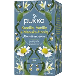 Chamomile, Vanilla & Manuka Honey Organic Herbal Tea - 20 sztuk