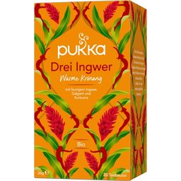 Pukka Three Ginger Organic Herbal Tea
