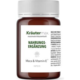 Kräuter Max Maca i vitamin E+ - 60 kaps.