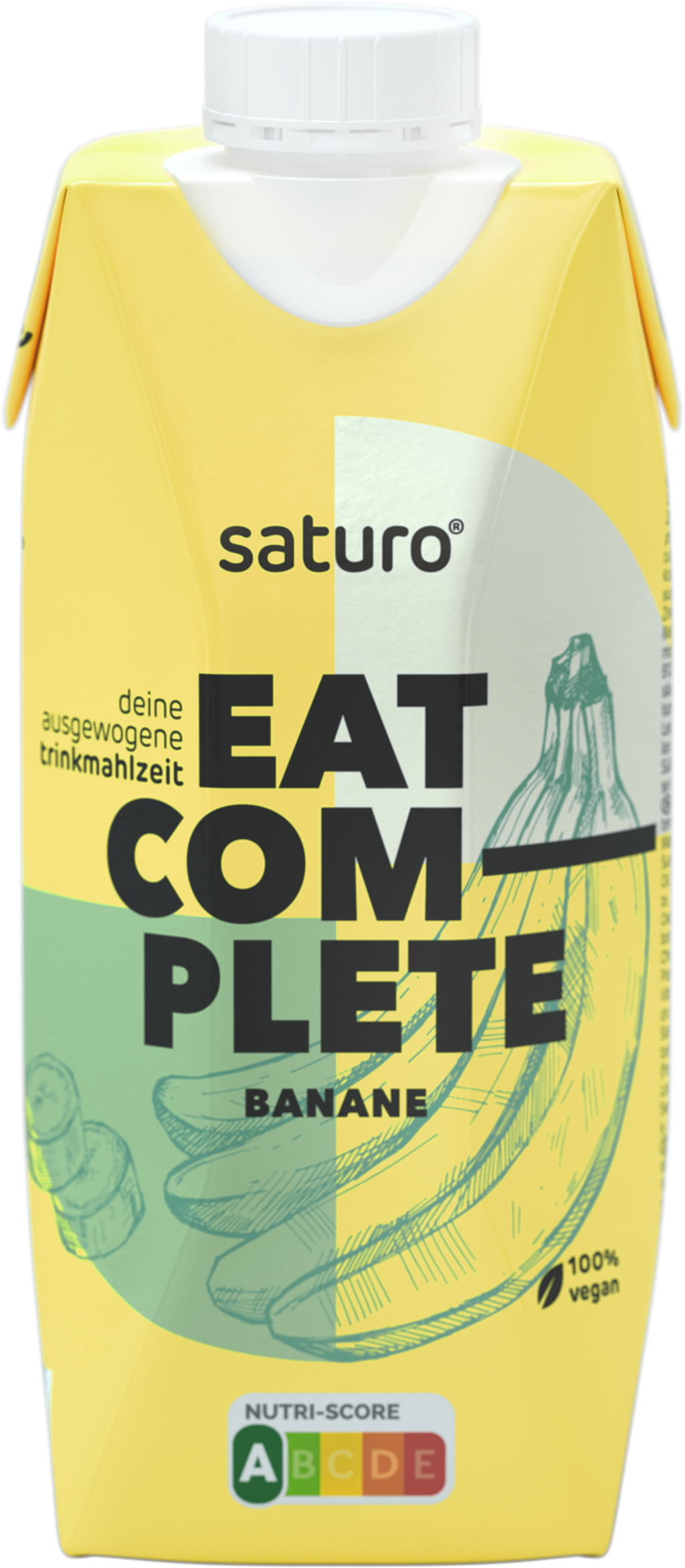 Sojaprotein Drink, Banan (330 ml)
