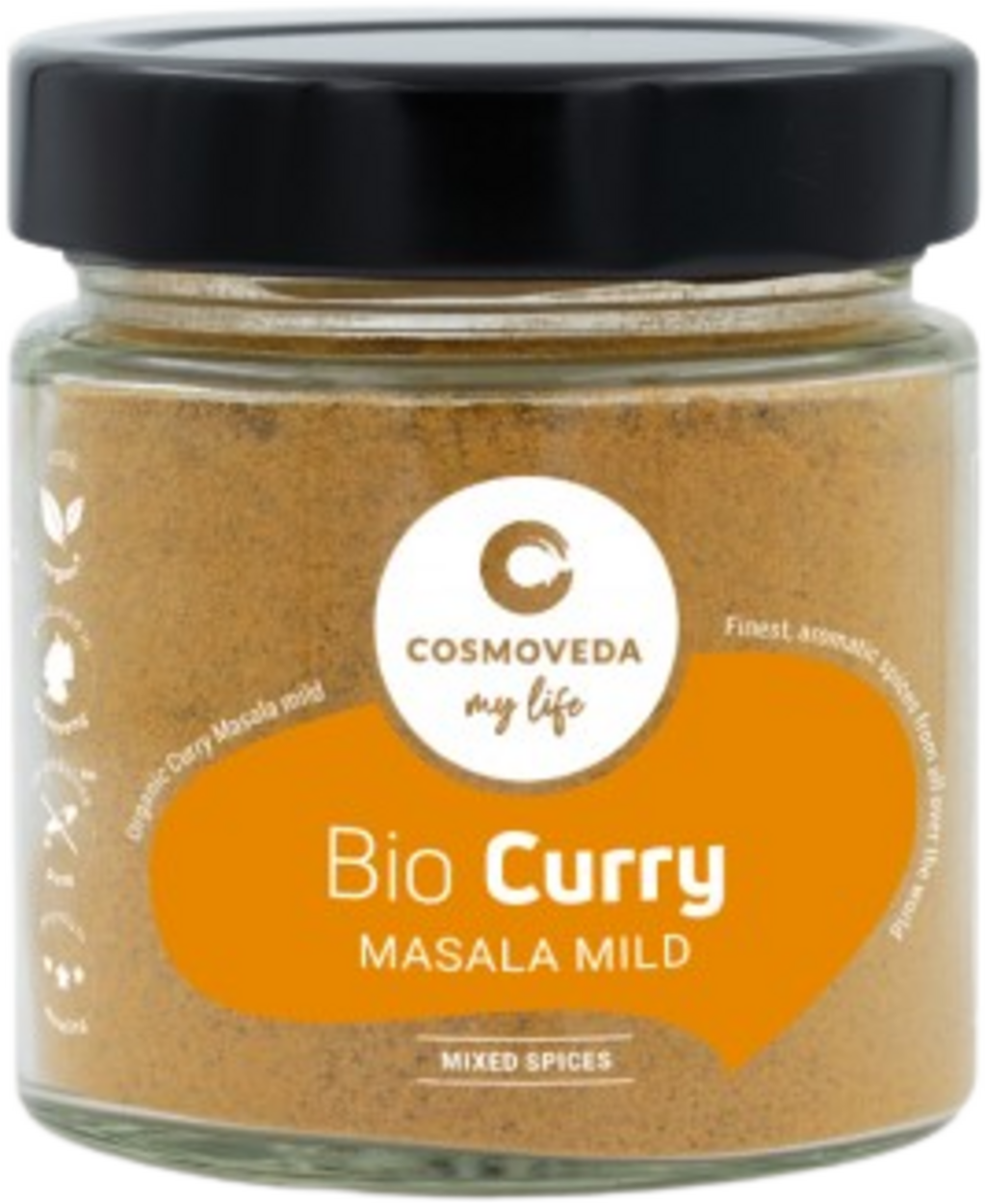 Cosmoveda Curry Masala Mild - Ekologisk - 80 g