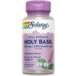 Solaray Holy Basil Capsules - 60 veg. capsules