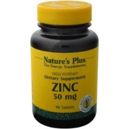 Nature's Plus Zinc 50 mg