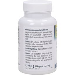 Raab Vitalfood L-Arginine 430 - 90 capsules
