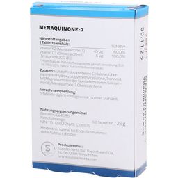 KLEAN LABS Menaquinone-7 - 60 Comprimidos