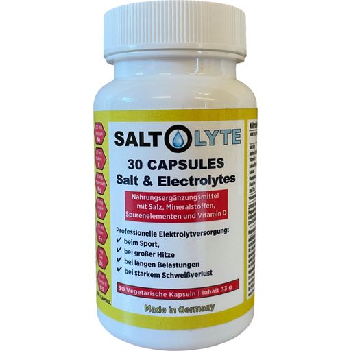 SALTOLYTE Salt- & Mineralkapslar - 30 veg. kapslar