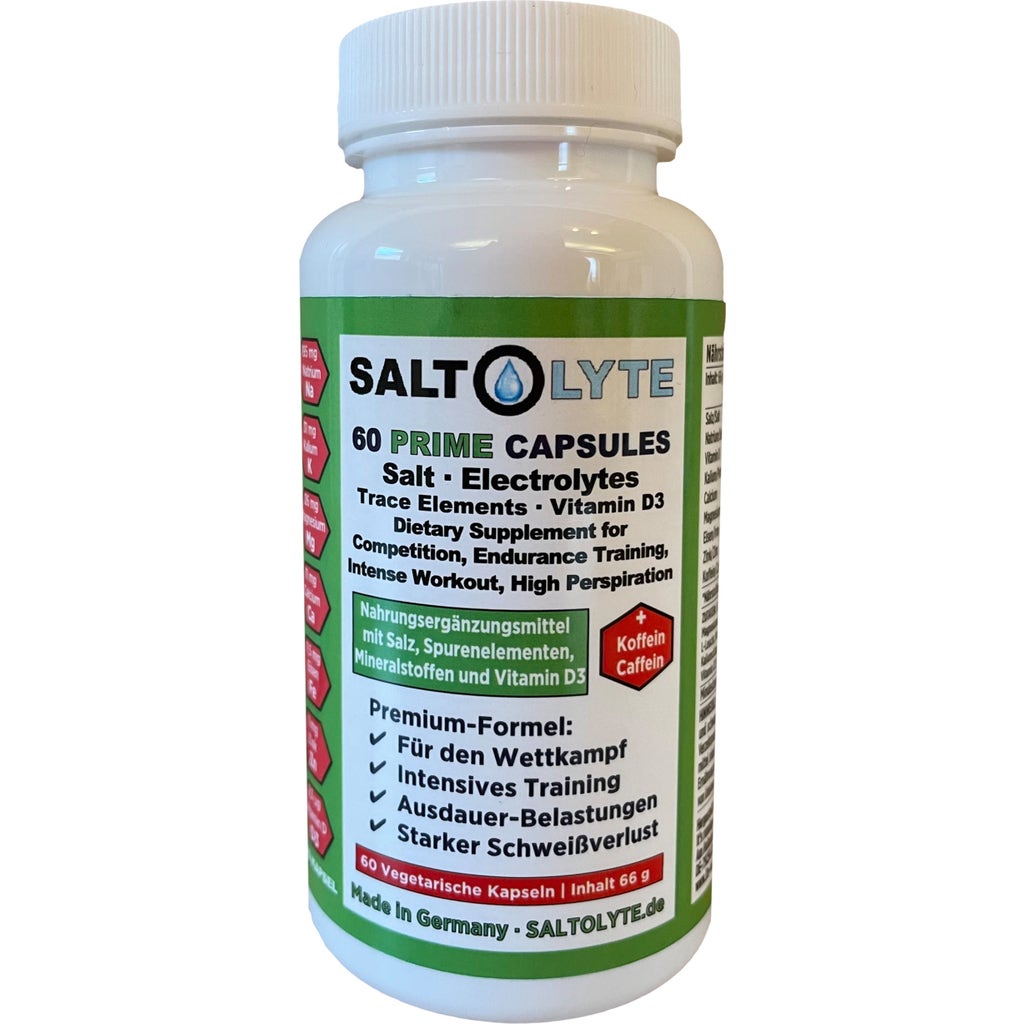 Salt & Mineral Capsules with Caffeine, 60 veg. capsules SALTOLYTE