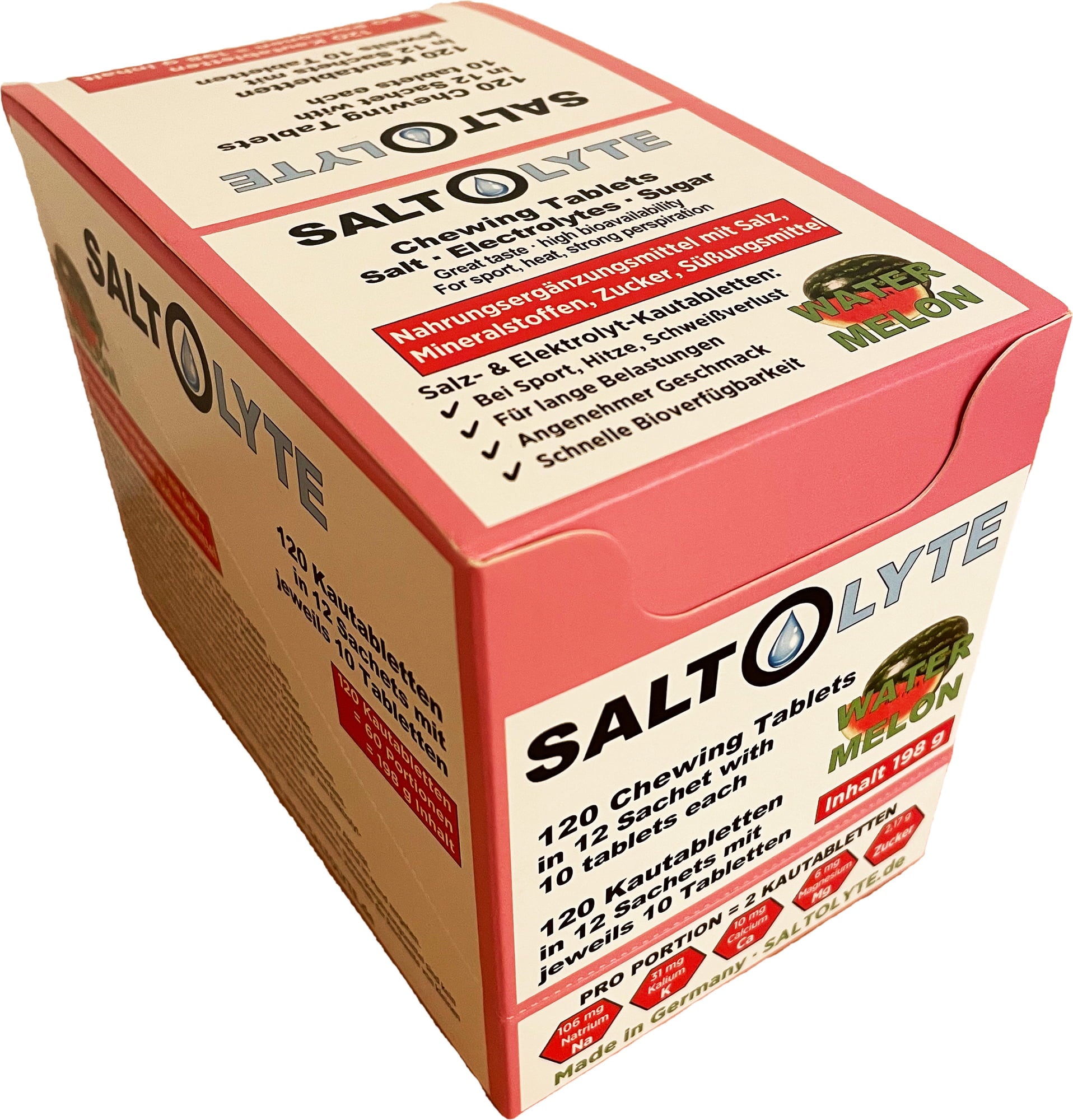 SALTOLYTE Zout & Mineraal Kauwtabletten Tray