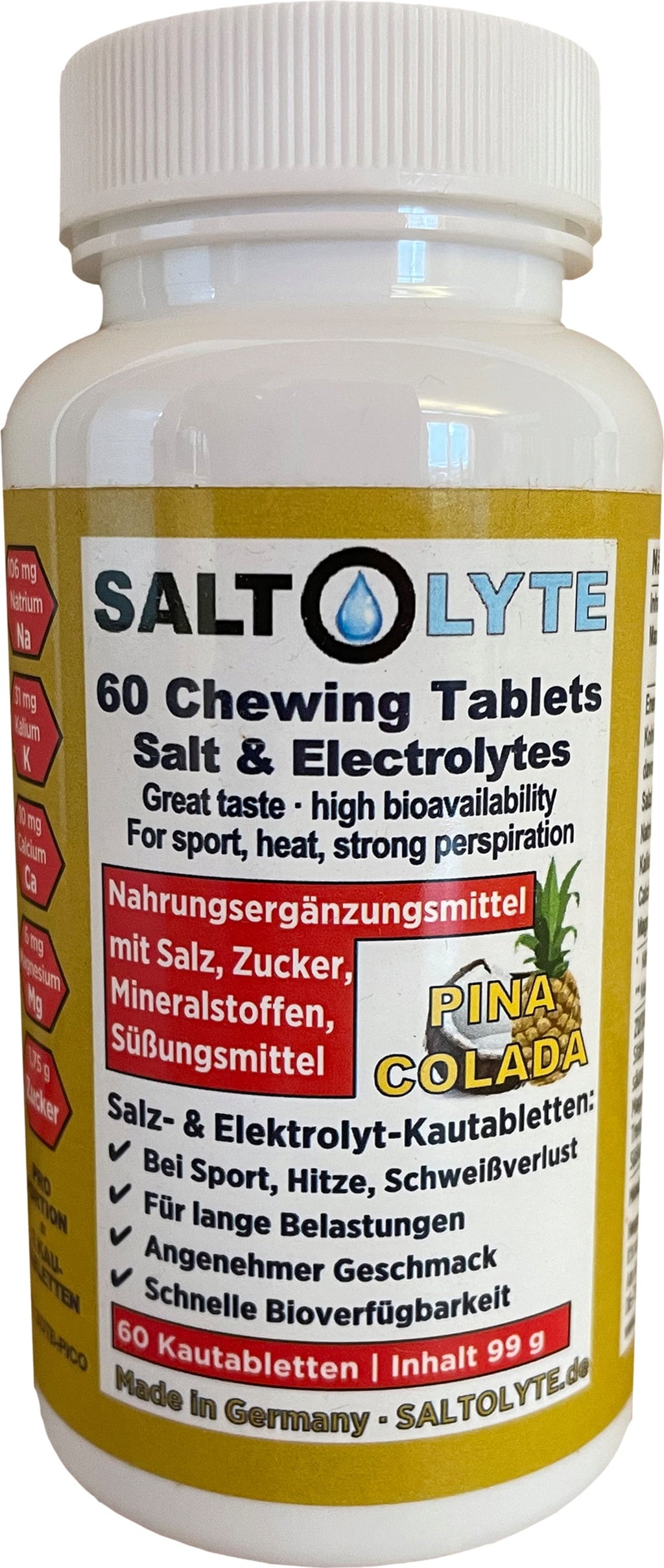 SALTOLYTE Zout & Mineraal Kauwtabletten