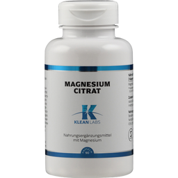 KLEAN LABS Magnesium Citrate 150mg - 90 capsules