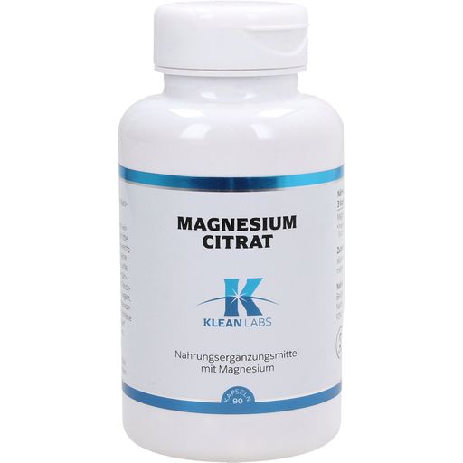 KLEAN LABS Citrate de Magnésium 150 mg - 90 gélules