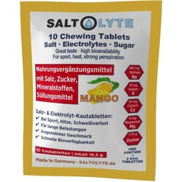 SALTOLYTE Salt + Mineral Chewable Tablets Tray - Mango