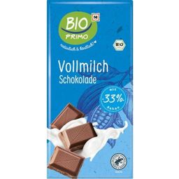 BIO PRIMO Био шоколад - пълномаслено мляко