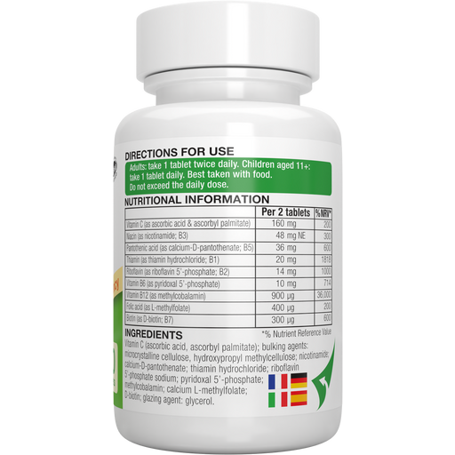 Igennus Super B-Complex Methylated Vitamin B - 60 Tabletter
