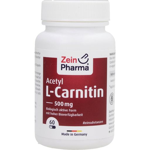 ZeinPharma Acetyl-L-karnitín 500 mg