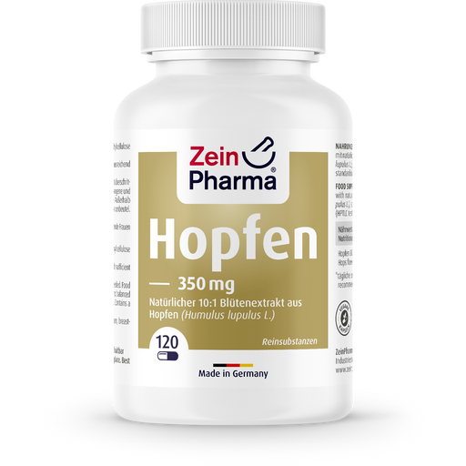 ZeinPharma Екстракт от хмел 350 мг - 120 капсули