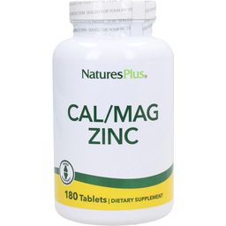 Nature's Plus Cal/Mag/Zinc 1000/500/75 mg - 180 tablets