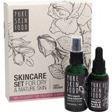 Pure Skin Food Organic Skincare Set - Dry & Mature Skin