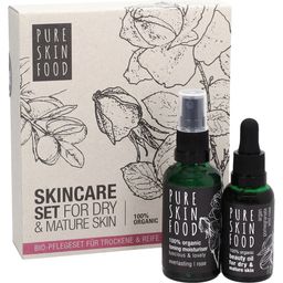 Pure Skin Food Care Set for Dry & Mature Skin, Organic - 1 set