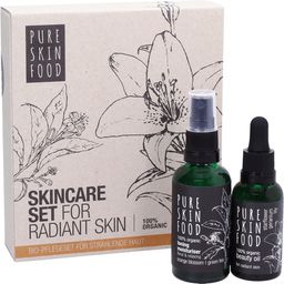 Pure Skin Food Care Set for Radiant Skin, Organic