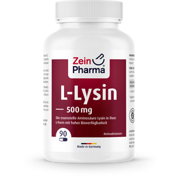 ZeinPharma L-lizin 500 mg - 90 kaps.