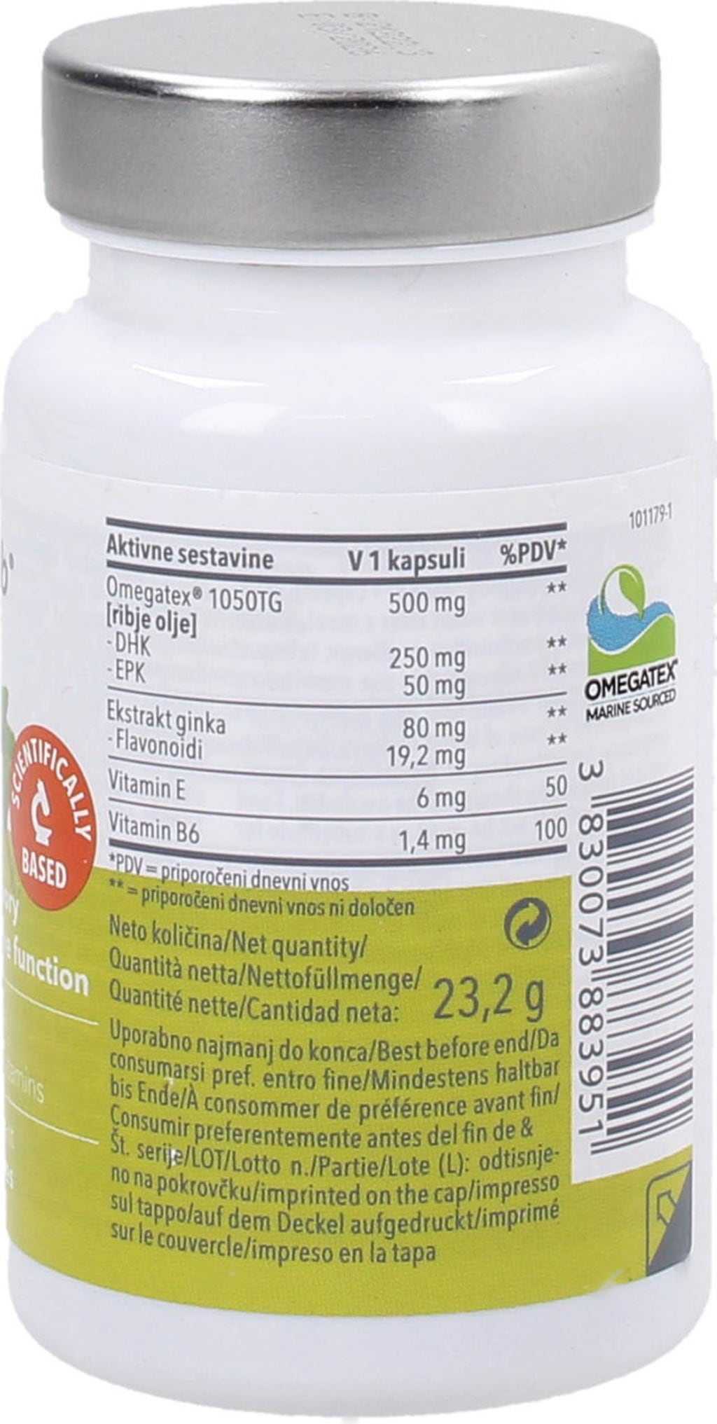 Sensilab Ginkgo Forte - 30 Softgels
