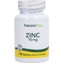 Nature's Plus Zinc 10 mg - 90 tablets