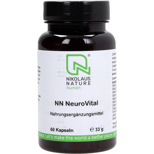 Nikolaus - Nature NN NeuroVital - 60 cápsulas