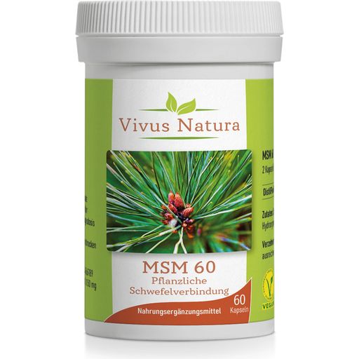 Vivus Natura MSM 60 - 60 Kapseln