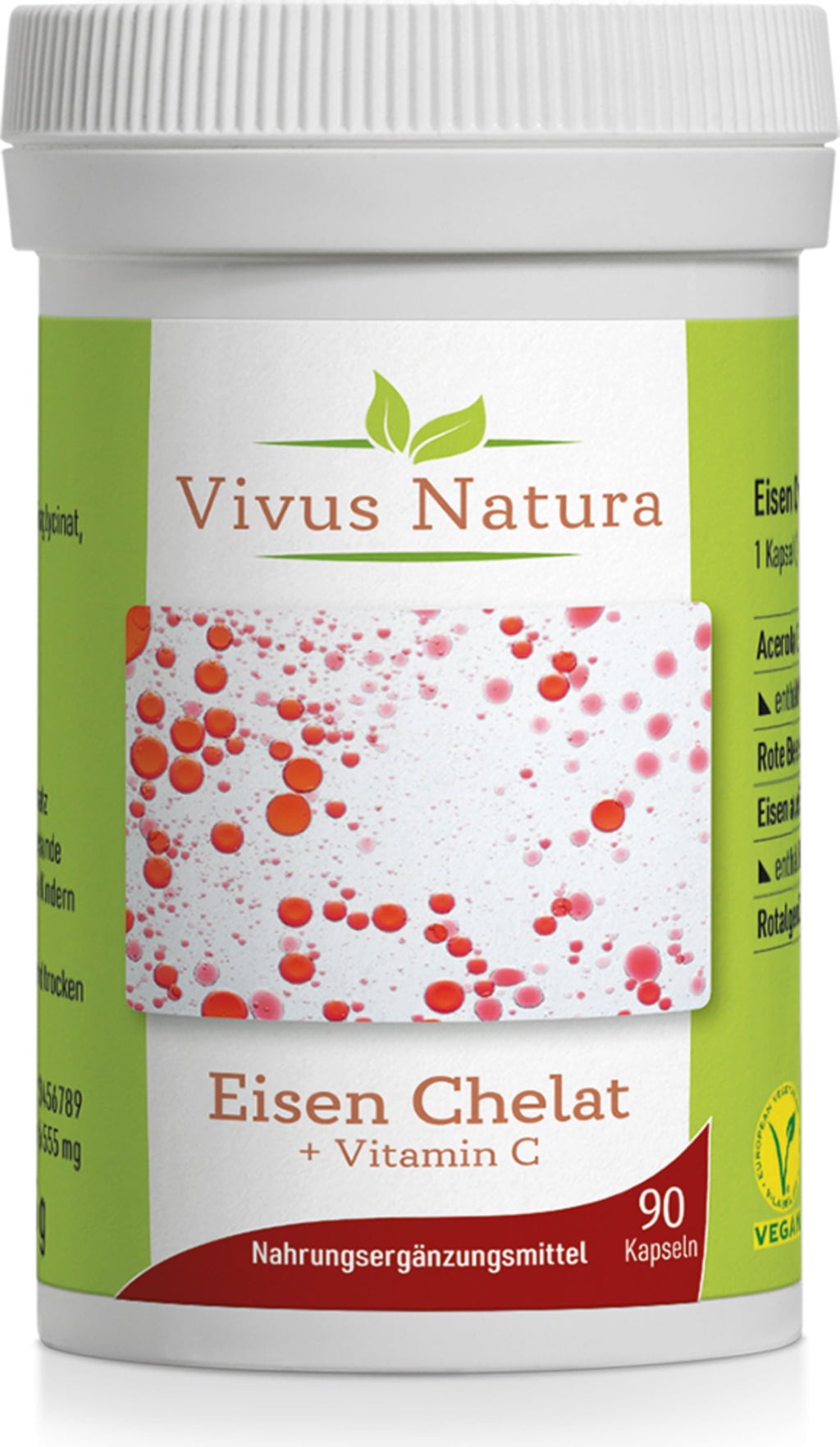 Vivus Natura IJzerchelaat + Vitamine C